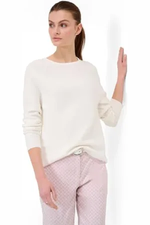 Brax Damen Style Lesley Organic Cotton Structure Pullover , , Gr. 38