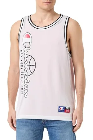 Champion Herren Legacy Modern Basket-Reversible Graphic Micromesh S/L Tank Tanktop, , Large