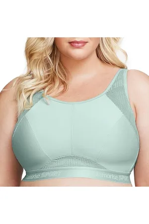 Glamorise Große Größen Plusgröße Atmungsaktiver Mesh-Sport-BH ohne Bügel Nr. 1068, , 85H