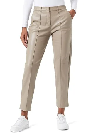 QS by s.Oliver Hose in Lederoptik, Relaxed Fit,8516,40