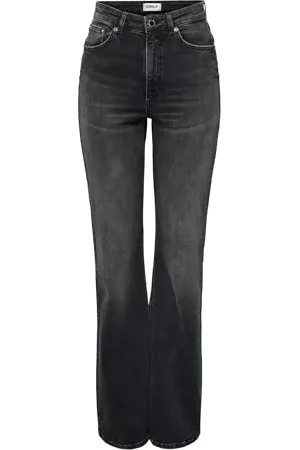ONLY Female Flared fit Jeans ONLJUICY Hohe Taille Ausgestellt Jeans