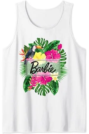 Barbie T-Shirt, Blumen, Tropisch, viele Größen+Farben Tank Top