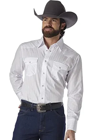 Wrangler Herren 75214bkt Button down Shirts, , L Tall EU