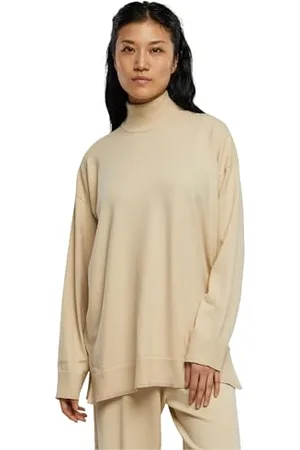 Urban classics Damen TB6142-Ladies Knitted Eco Viscose Sweater Sweatshirt, , L