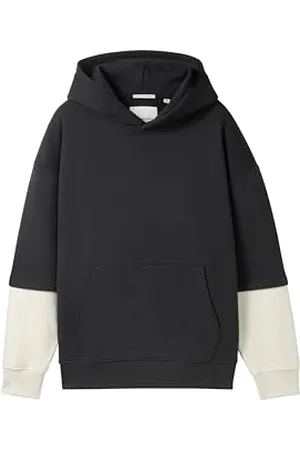 TOM TAILOR Jungen Kinder 2-in-1 Oversize Hoodie Sweatshirt, , 164
