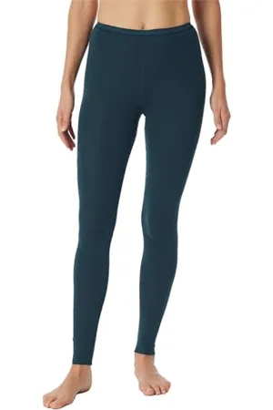 Schiesser Damen Leggings Lange Unterhose - Luxury Baumwolle Unterwäsche, , 38 EU
