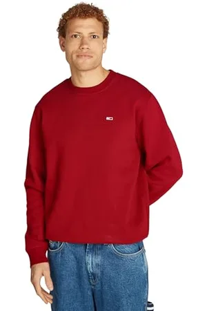 Tommy Hilfiger Herren Sweatshirt Regular Fit Flag Fleece Rundhalsausschnitt, , XXL