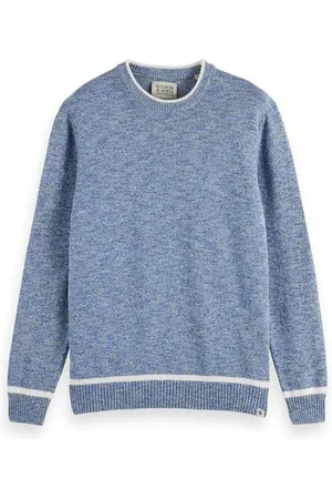 Scotch&Soda Herren Regular Crew Neck Cotton Blend Pullover Sweater, , L EU