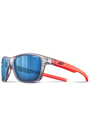 Julbo Unisex Kinder Cruiser Sunglasses, Grau Durchscheinend/Fluo Orange, Einheitsgröße