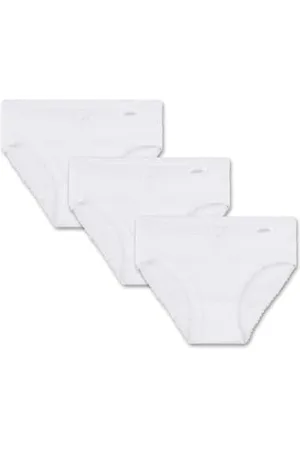 Sanetta Mädchen-Jazzpants (Dreierpack) | Hochwertige und nachhaltige Unterhose für Mädchen aus Bio-Baumwolle. Inhalt: 3er Set Unterwäsche für Mädchen 176