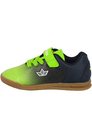 LICO Sambo VS Unisex Kinder Hallenturnschuh, Marine/ Lemon, 28 EU