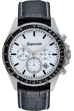 Gigandet Herren Analog Japanisches Quarzwerk Uhr mit Leder Armband AVG3-02