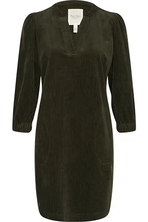 Part Two Damen Ramitapw Female Relaxed Fit 3/4 Sleeve Dress Kleid, , 38
