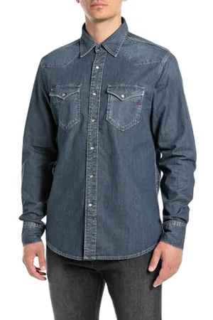 Replay Herren M4981 Hemd, , M EU