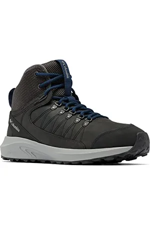 Columbia Trailstorm Crest Mid WP wasserdichte Wanderstiefel für Herren, Schwarz , 45 EU