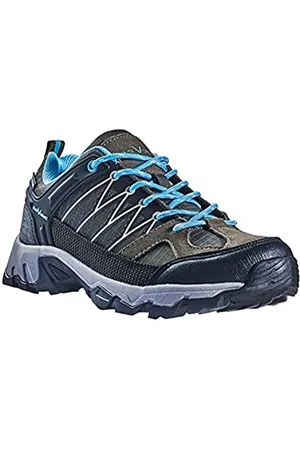 Black Crevice Damen Trekkingschuhe, Wasserdicht, Low, grau/blau, 41
