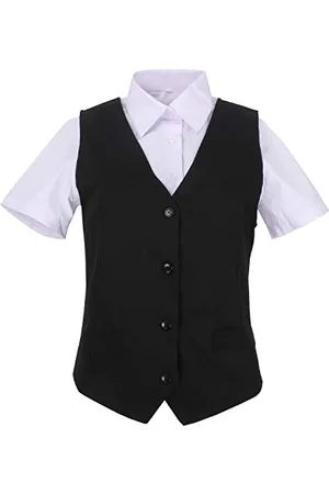 MISEMIYA Damen Kellnerin Weste BZ-806, , XL