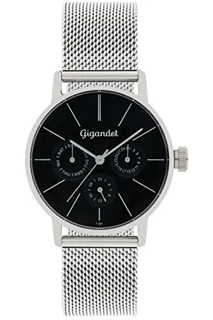 Gigandet Damen Analog Japanisches Quarzwerk Uhr mit Edelstahl Armband AVG38-06