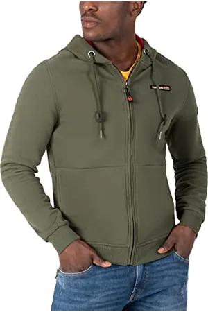 Timezone Herren Cosy Hoodie Jacket Kapuzenpullover, , XXL