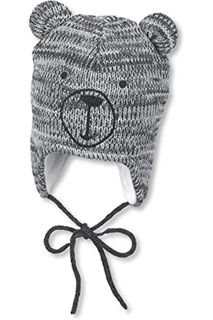 Sterntaler Baby - Jungen Strickmütze M tze, Anthrazit mel., 43 EU