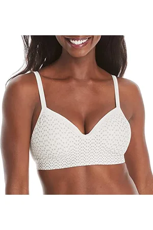 Hanes Damen Wireless Seamless Full-Coverage Convertible T-Shirt Bra with Moisture-Wicking BH, Undurchsichtige, , small