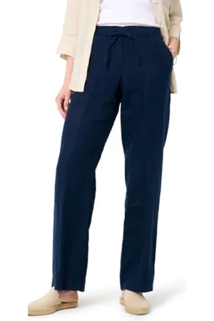 Brax Damen Style Farina Leinenhose mit Legerer Silhouette Freizeithose, , 36W x 30L