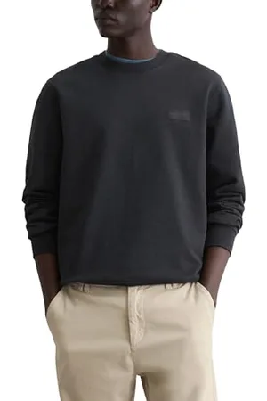 Marc O’ Polo Marc OߴPolo Herren Sweatshirt aus Bio-Baumwolle Regular Fit, Blau , XXL