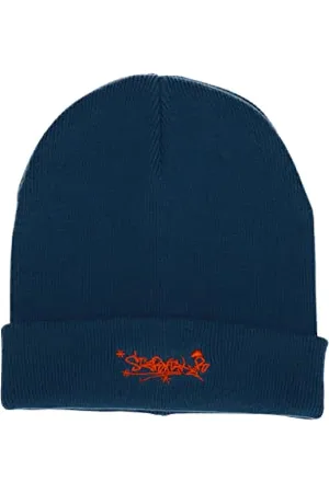 Sterntaler Baby Jungen Strickmütze Organic Cotton Skaterlook - Mit Umschlag und Stickerei - , 51
