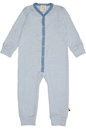 loud + proud Unisex Baby Feinripp, Bio Baumwolle Und GOTS Zertifiziert Schlafoverall, , 74-80 EU