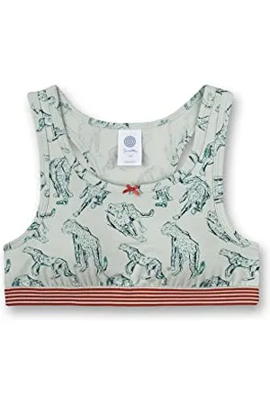 Sanetta Mädchen Bustier grau Sport-BH, , 164