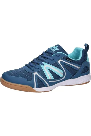 LICO Damen Fit Indoor Hallenturnschuhe, Petrol/Türkis, 38 EU