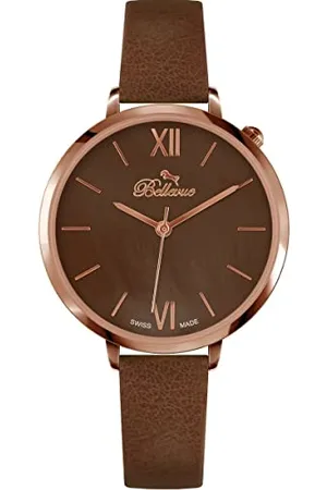 BelleVue Damen Analog-Digital Automatic Uhr mit Armband S0367543