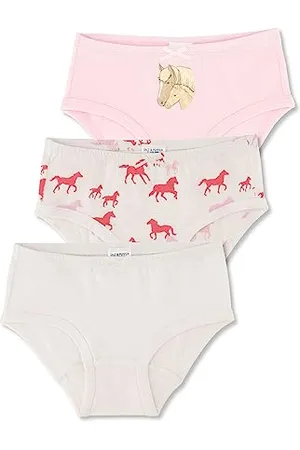 Salt & Pepper Mädchen Slip 3er Set mit Pferde Motiv
