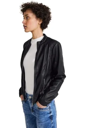 Street one Damen Kunstlederjacke Black 36