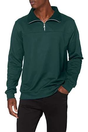 Trigema Herren Sweatshirt mit Reißverschluss