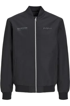 JACK&JONES JUNIOR Jungen JJGREAT B2S Bomber Jacket JNR Bomberjacke, Black, 140