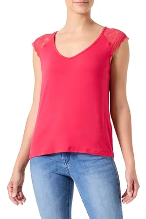 ONLY Onlpetra S/S Lace Mix Top Cs JRS