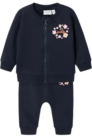 NAME IT Nbfvrillie Sweat Cardigan Box Bru Set