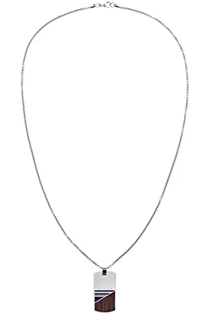 Tommy Hilfiger Jewelry Halskette für Herren aus Edelstahl mit Holz - 2790322