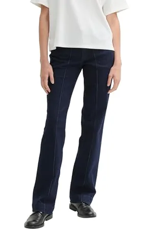 TOM TAILOR Damen Alexa Straight Jeans mit Ziernaht, , 29/32