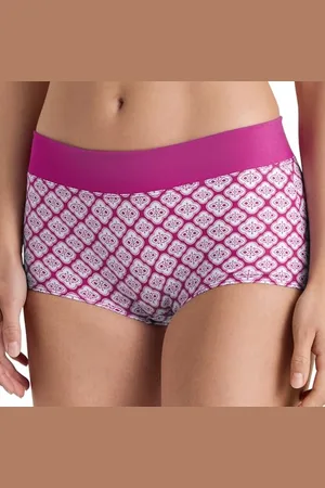 Calida Elastic Trend Panty Damen, mit breitem Softbund, Regular Cut, natürlich atmungsaktive und weiche Single Jersey-Qualität
