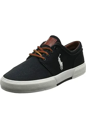 Ralph Lauren Herren Faxon Low Sneaker, Schwarz , 39.5 EU