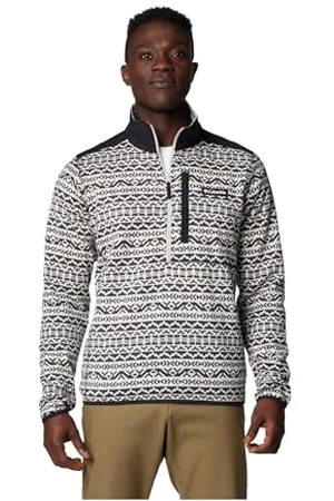 Columbia Herren Sweater Weather Printed Half Zip 2 Fleece Pull Over, , M