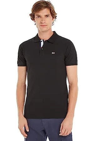 Tommy Hilfiger Herren Tjm Slim Placket Dm0dm15370 Kurzarm Poloshirts, , XL EU