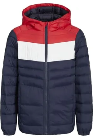 JACK&JONES JUNIOR Jungen JJESPRINT Puffer Hood MNI NOOS Pufferjacke, , 98