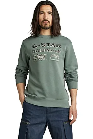 G-Star RAW Herren Originals Stamp Sweatshirt, , M