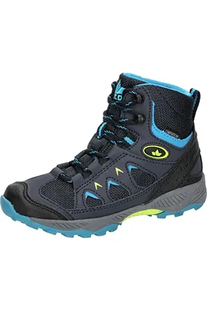 LICO Cascade Schneestiefel, Marine/blau/Lemon, 31 EU