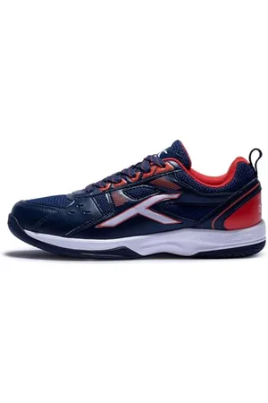 Chaussures Badminton Hundred Raze - Semelle Non Marquante - Intérieur Cuir - Polyester - Pour Sports Indoor