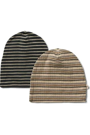 WHEAT Zwei Baumwollmützen Mützen Aidan Junior Größen Jungen 100% Bio-Baumwolle Öko Tex Standard