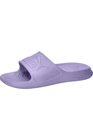 PUMA Unisex Popcat 20 Injex Schiebe-Sandalen, Vivid Violet White, 37 EU